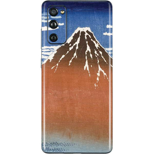 Hokusai Fuji Mountains in clear Weather Galaxy S20 Fan Edition Skin