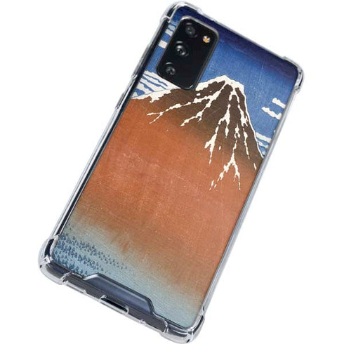 Hokusai Fuji Mountains in clear Weather Galaxy S20 FE Clear Case