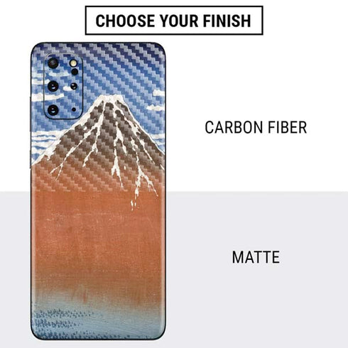 Hokusai Fuji Mountains in clear Weather Galaxy S20 Plus Skin
