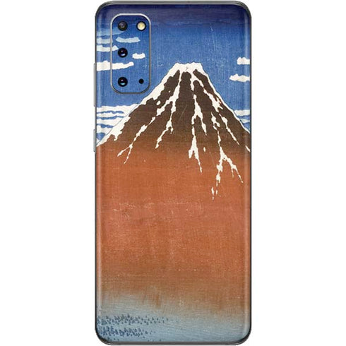 Hokusai Fuji Mountains in clear Weather Galaxy S20 Skin