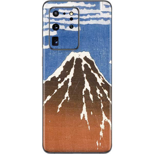 Hokusai Fuji Mountains in clear Weather Galaxy S20 Ultra 5G Skin