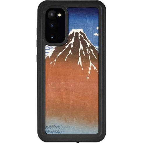 Hokusai Fuji Mountains in clear Weather Galaxy S20 Waterproof Case
