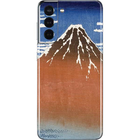 Hokusai Fuji Mountains in clear Weather Galaxy S21 5G Skin