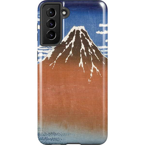 Hokusai Fuji Mountains in clear Weather Galaxy S21 FE Pro Case