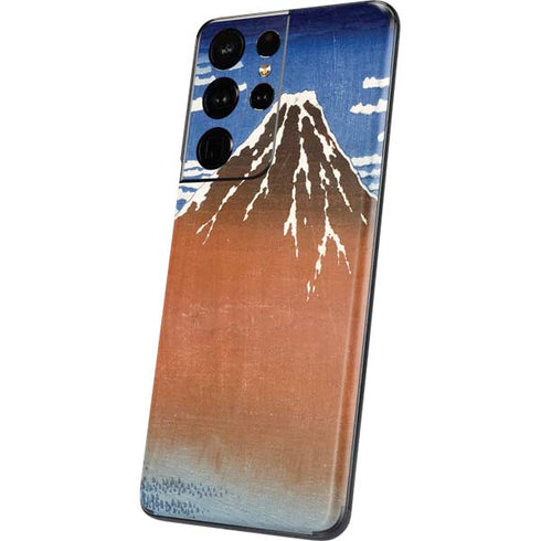 Hokusai Fuji Mountains in clear Weather Galaxy S21 Ultra 5G Skin