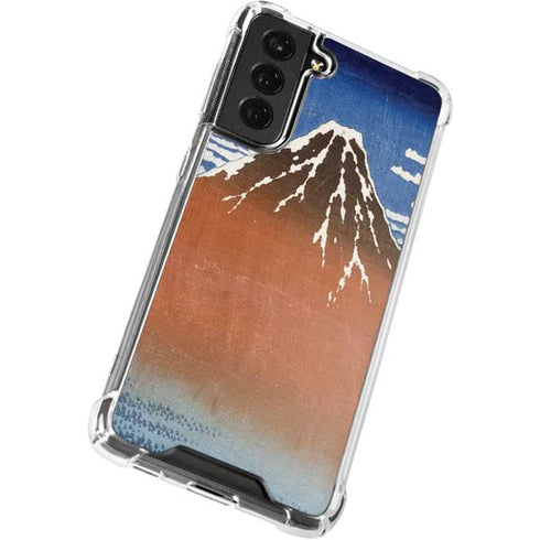 Hokusai Fuji Mountains in clear Weather Galaxy S22 Plus Clear Case