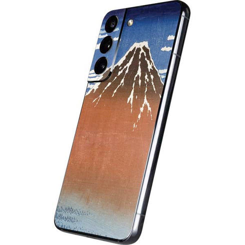 Hokusai Fuji Mountains in clear Weather Galaxy S22 Skin