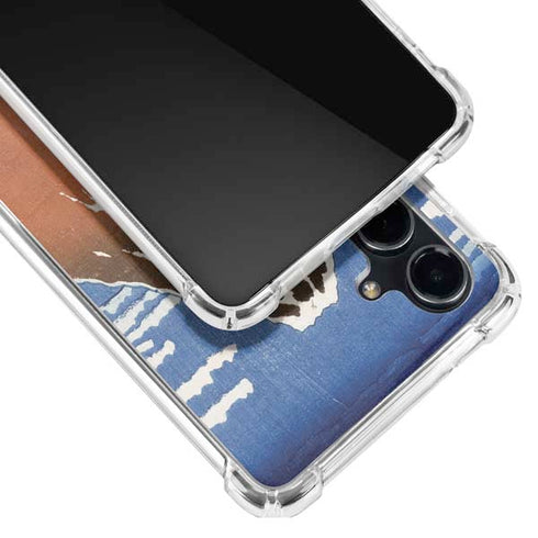 Hokusai Fuji Mountains in clear Weather Galaxy S23 FE Clear Case