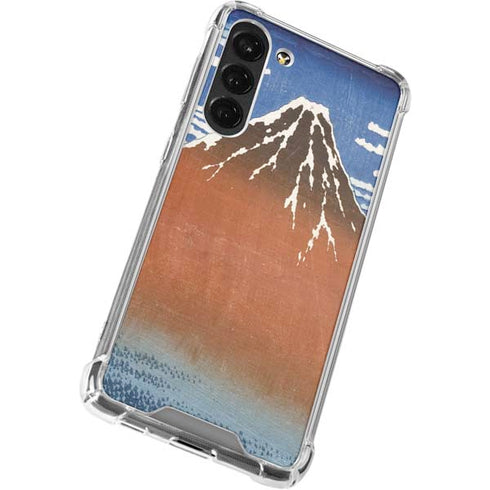 Hokusai Fuji Mountains in clear Weather Galaxy S23 Plus Clear Case