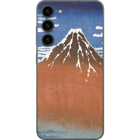Hokusai Fuji Mountains in clear Weather Galaxy S23 Plus Skin