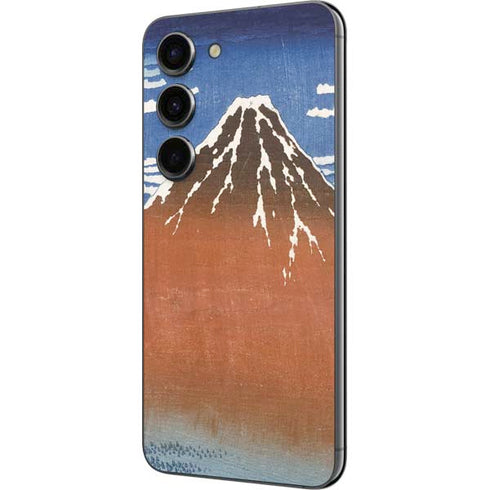 Hokusai Fuji Mountains in clear Weather Galaxy S23 Skin