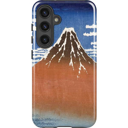 Hokusai Fuji Mountains in clear Weather Galaxy S24 Plus Impact Case