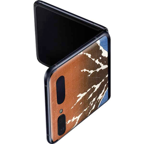 Hokusai Fuji Mountains in clear Weather Galaxy Z Flip Skin
