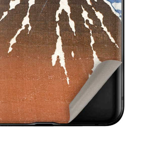 Hokusai Fuji Mountains in clear Weather Galaxy Z Flip Skin