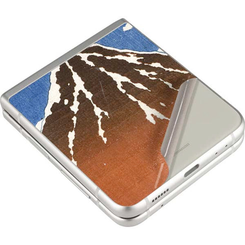Hokusai Fuji Mountains in clear Weather Galaxy Z Flip3 5G Skin