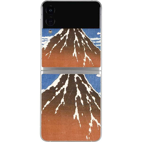 Hokusai Fuji Mountains in clear Weather Galaxy Z Flip4 5G Skin