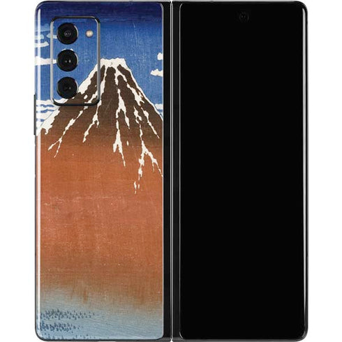 Hokusai Fuji Mountains in clear Weather Galaxy Z Fold2 5G Skin