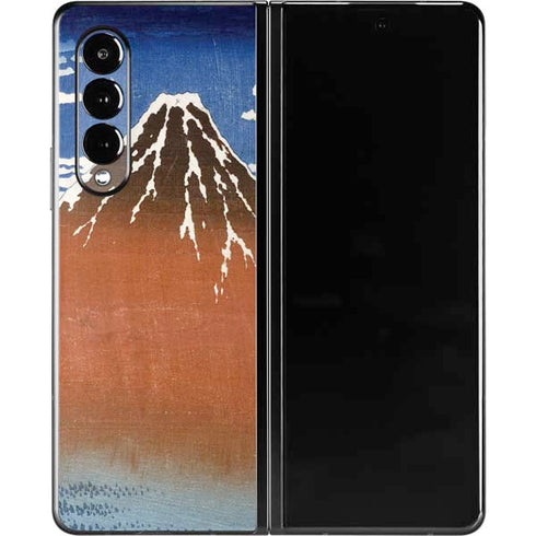 Hokusai Fuji Mountains in clear Weather Galaxy Z Fold3 5G Skin