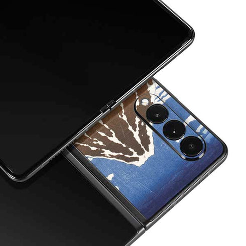 Hokusai Fuji Mountains in clear Weather Galaxy Z Fold3 5G Skin