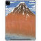 Hokusai Fuji Mountains in clear Weather iPad Pro 12.9in (2020) Clear Case