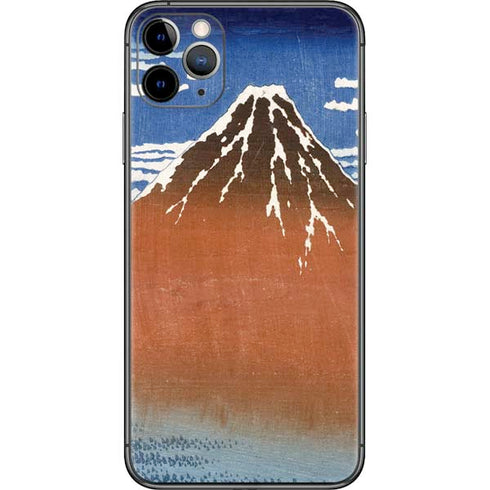 Hokusai Fuji Mountains in clear Weather iPhone 11 Pro Max Skin