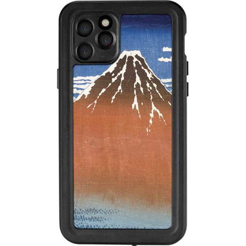 Hokusai Fuji Mountains in clear Weather iPhone 11 Pro Waterproof Case