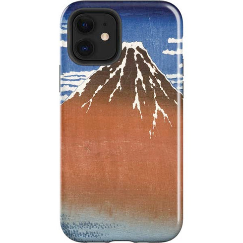 Hokusai Fuji Mountains in clear Weather iPhone 12 Impact Case