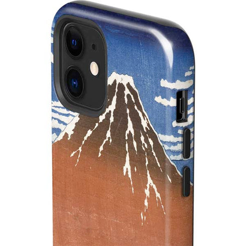 Hokusai Fuji Mountains in clear Weather iPhone 12 Impact Case