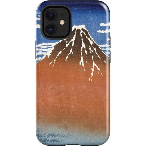 Hokusai Fuji Mountains in clear Weather iPhone 12 Mini Impact Case