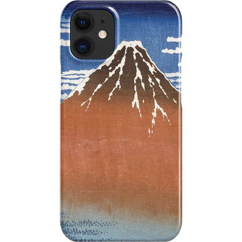 Hokusai Fuji Mountains in clear Weather iPhone 12 Mini Lite Case