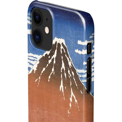 Hokusai Fuji Mountains in clear Weather iPhone 12 Mini Lite Case