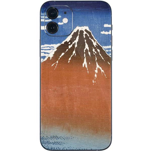 Hokusai Fuji Mountains in clear Weather iPhone 12 Mini Skin