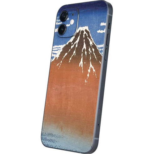 Hokusai Fuji Mountains in clear Weather iPhone 12 Mini Skin