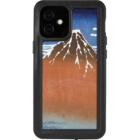 Hokusai Fuji Mountains in clear Weather iPhone 12 Mini Waterproof Case