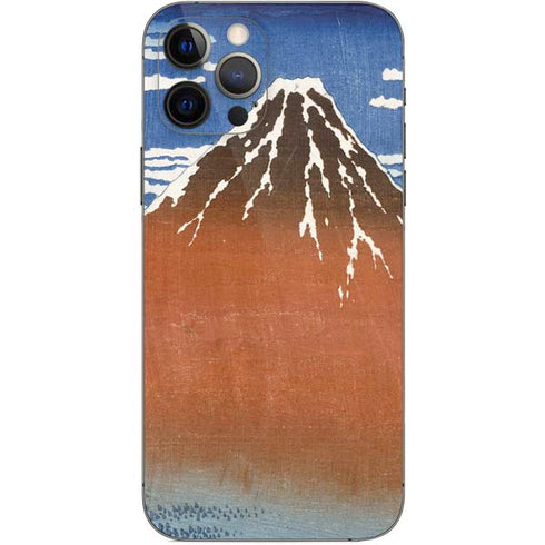 Hokusai Fuji Mountains in clear Weather iPhone 12 Pro Skin