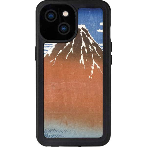 Hokusai Fuji Mountains in clear Weather iPhone 13 Mini Waterproof Case