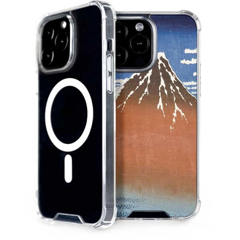 Hokusai Fuji Mountains in clear Weather iPhone 13 Pro Max MagSafe Case
