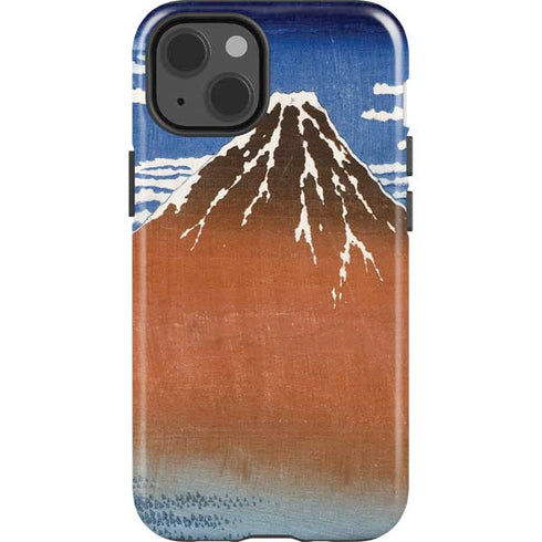Hokusai Fuji Mountains in clear Weather iPhone 14 Impact Case