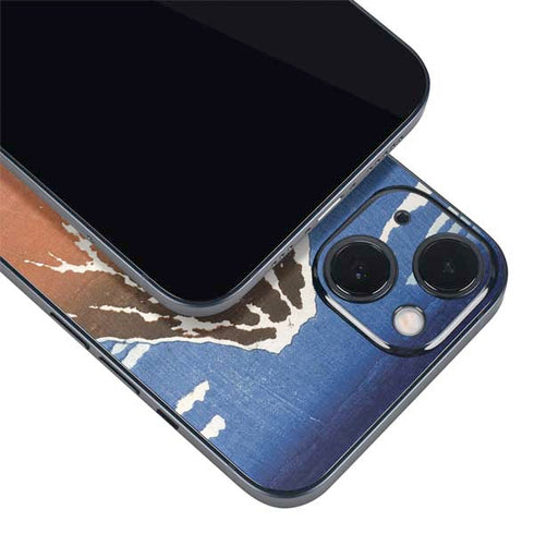 Hokusai Fuji Mountains in clear Weather iPhone 15 Plus Skin