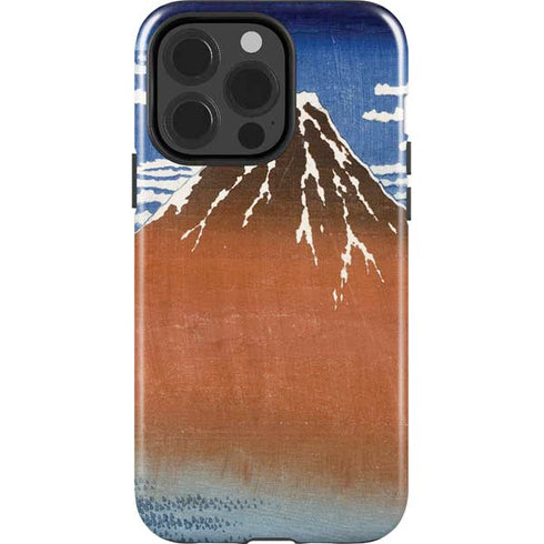 Hokusai Fuji Mountains in clear Weather iPhone 14 Pro Impact Case
