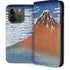 Hokusai Fuji Mountains in clear Weather iPhone 15 Pro Folio Case