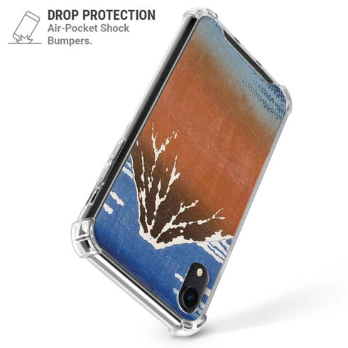 Hokusai Fuji Mountains in clear Weather iPhone XR Clear Case