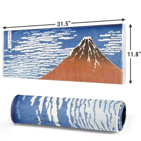 Hokusai Fuji Mountains in clear Weather Gaming Mouse Pad