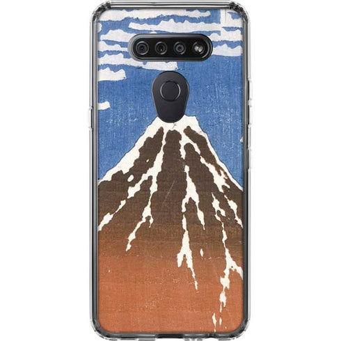 Hokusai Fuji Mountains in clear Weather LG K51/Q51 Clear Case