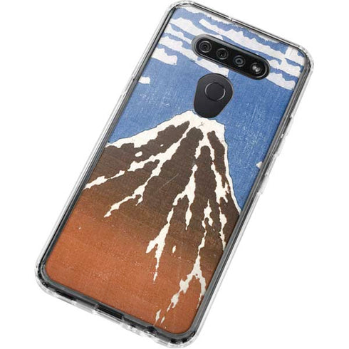 Hokusai Fuji Mountains in clear Weather LG K51/Q51 Clear Case