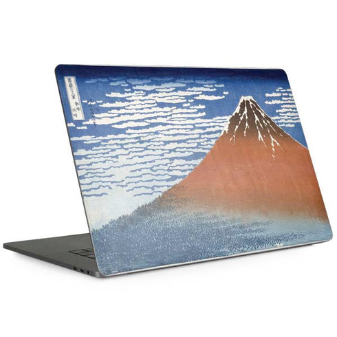 Hokusai Fuji Mountains in clear Weather Apple MacBook Pro 15-inch Skin