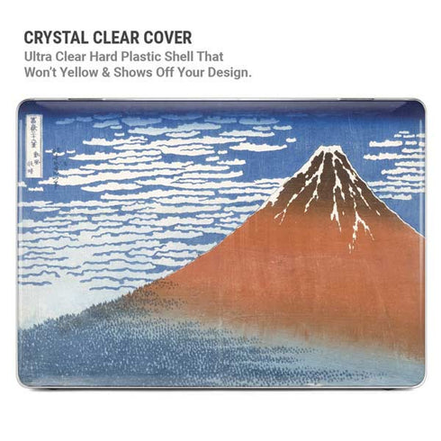 Hokusai Fuji Mountains in clear Weather MacBook Pro 16in (2021-25) Case plus Skin
