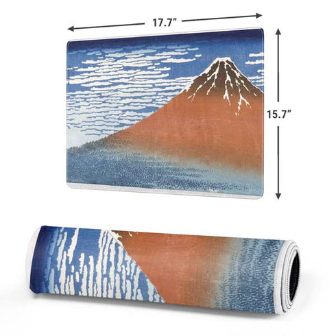 Hokusai Fuji Mountains in clear Weather Gaming Mouse Pad