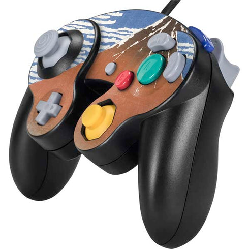 Hokusai Fuji Mountains in clear Weather Nintendo GameCube Controller Skin