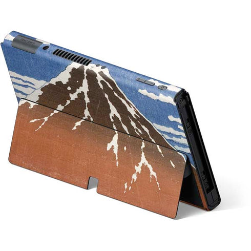 Hokusai Fuji Mountains in clear Weather Nintendo Switch OLED (2021) Skin